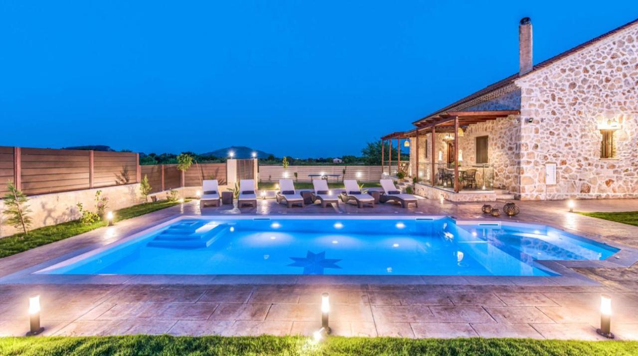 Zante Poolside Paradise - La Vite Stone Villa Kalipádo Kültér fotó