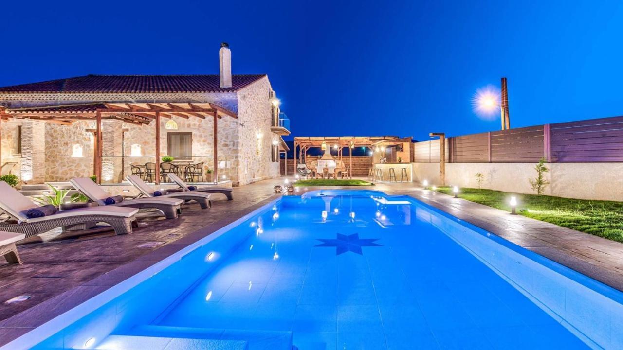 Zante Poolside Paradise - La Vite Stone Villa Kalipádo Kültér fotó
