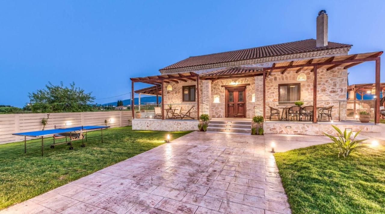 Zante Poolside Paradise - La Vite Stone Villa Kalipádo Kültér fotó