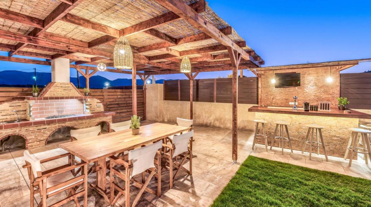 Zante Poolside Paradise - La Vite Stone Villa Kalipádo Kültér fotó