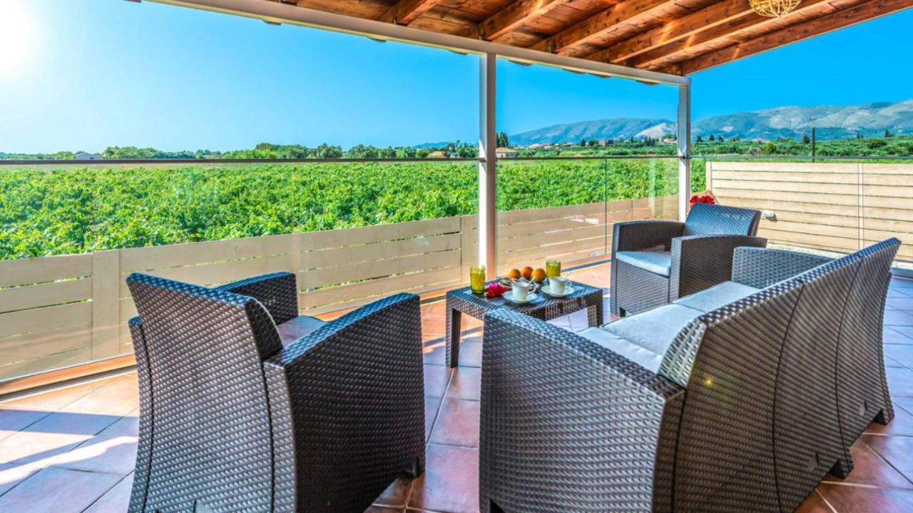 Zante Poolside Paradise - La Vite Stone Villa Kalipádo Kültér fotó
