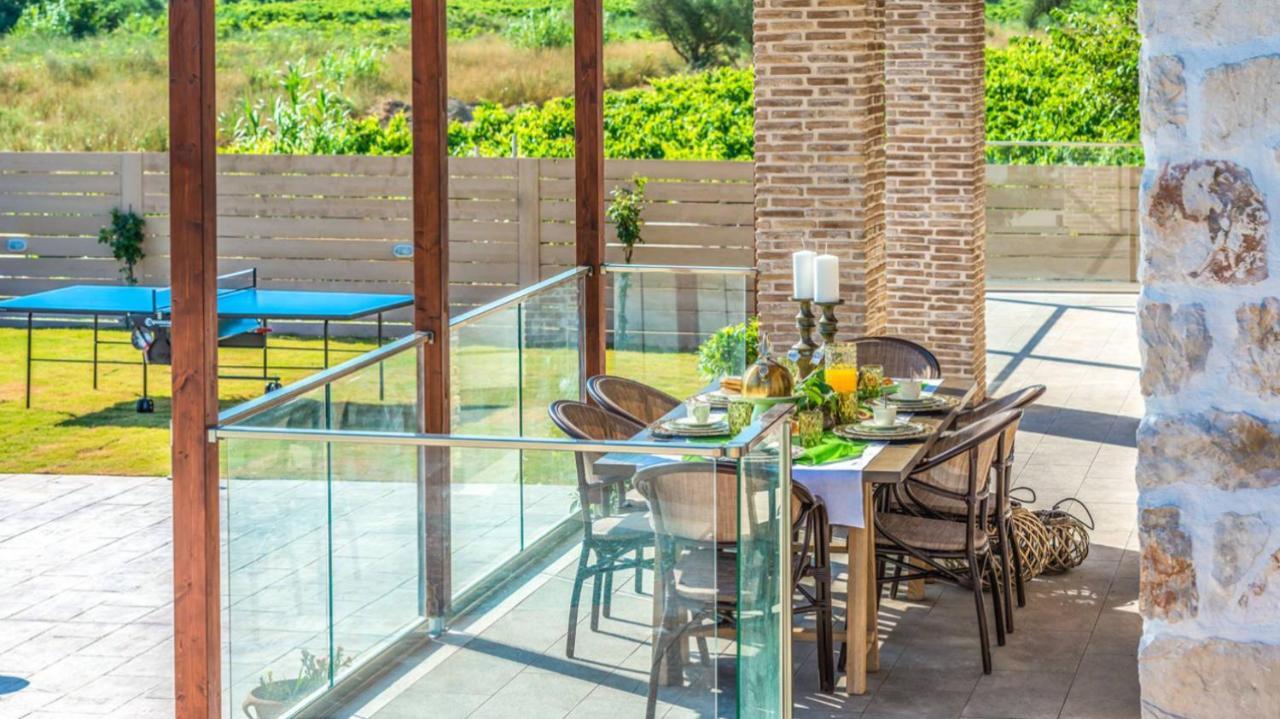 Zante Poolside Paradise - La Vite Stone Villa Kalipádo Kültér fotó
