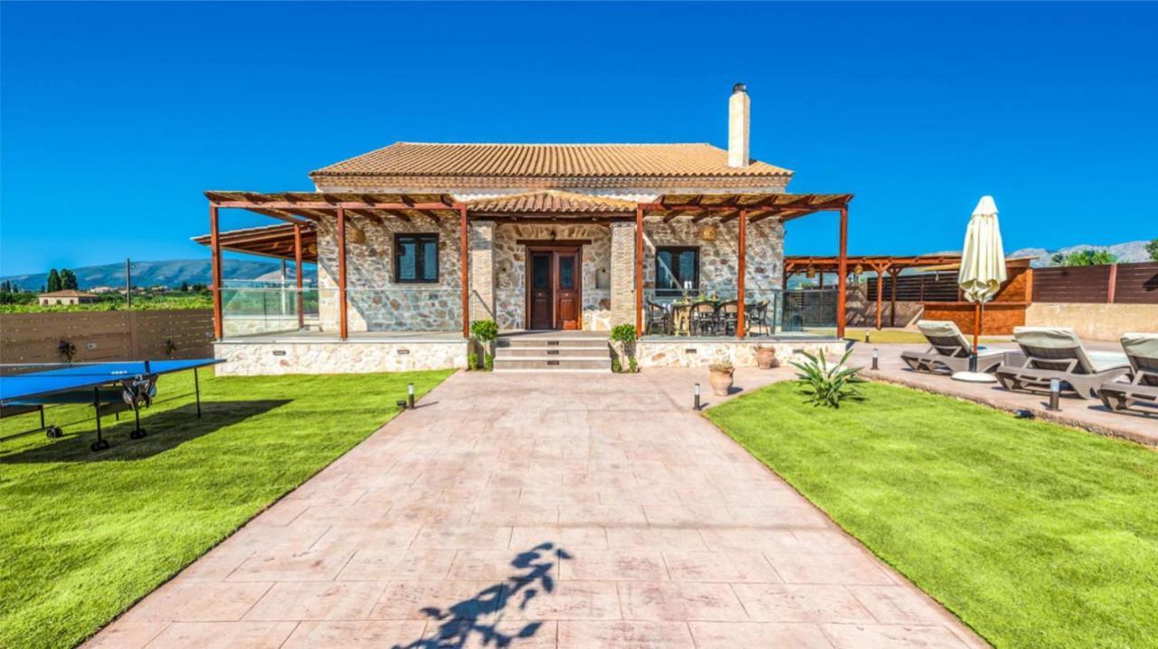 Zante Poolside Paradise - La Vite Stone Villa Kalipádo Kültér fotó