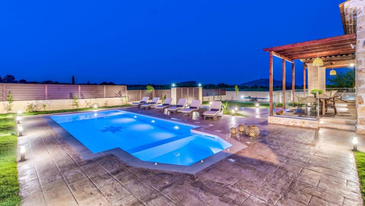 Zante Poolside Paradise - La Vite Stone Villa Kalipádo Kültér fotó