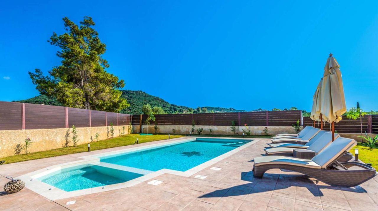 Zante Poolside Paradise - La Vite Stone Villa Kalipádo Kültér fotó