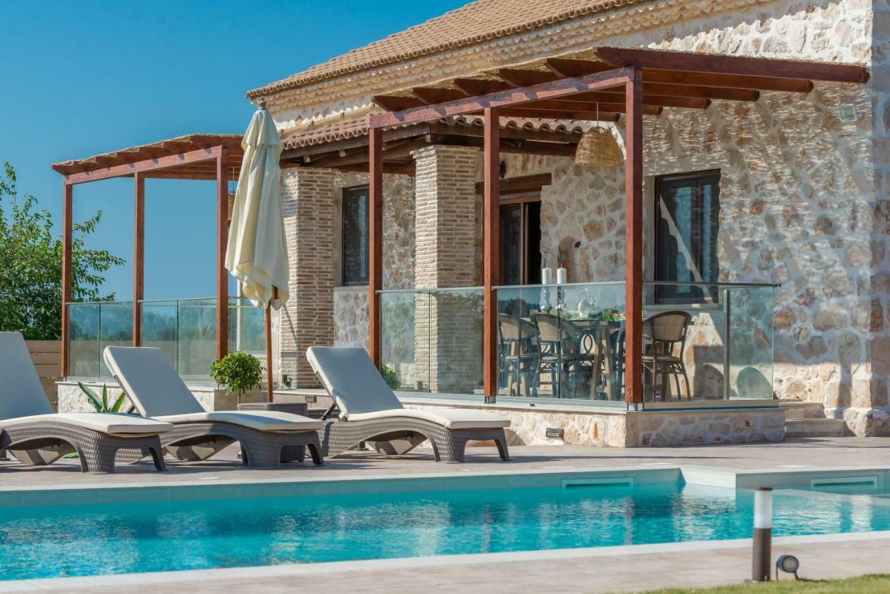 Zante Poolside Paradise - La Vite Stone Villa Kalipádo Kültér fotó