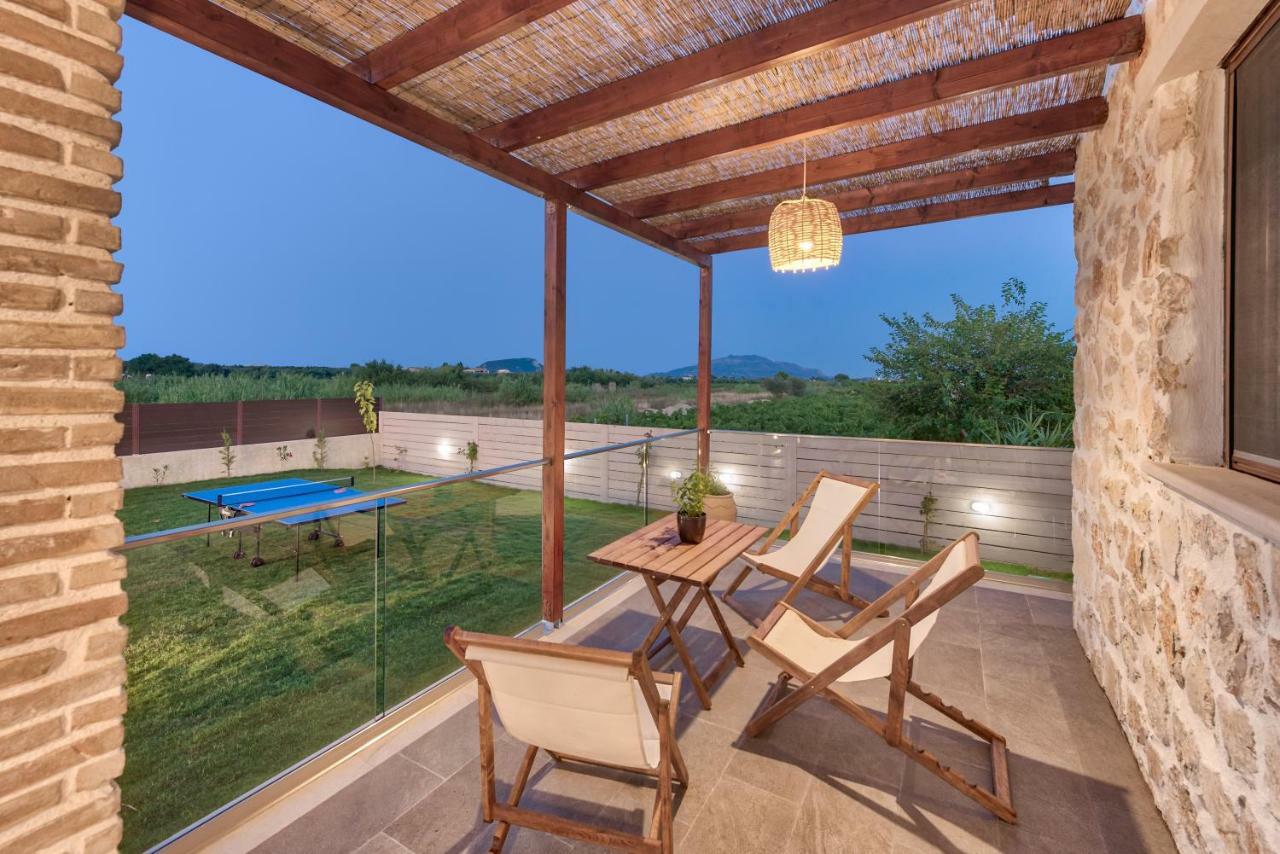 Zante Poolside Paradise - La Vite Stone Villa Kalipádo Kültér fotó